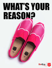 SoGiv x Salvation Army Awareness Shoe